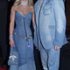 Singer Britney Spears and boyfriend Justin Timberlake of the group 'N Sync arrive at the 28th Annual American Music Awards January 8, 2001 at the Shrine Auditorium in Los Angeles. Spears is co-host of the awards show. FSP/RCS - RTRCPE4